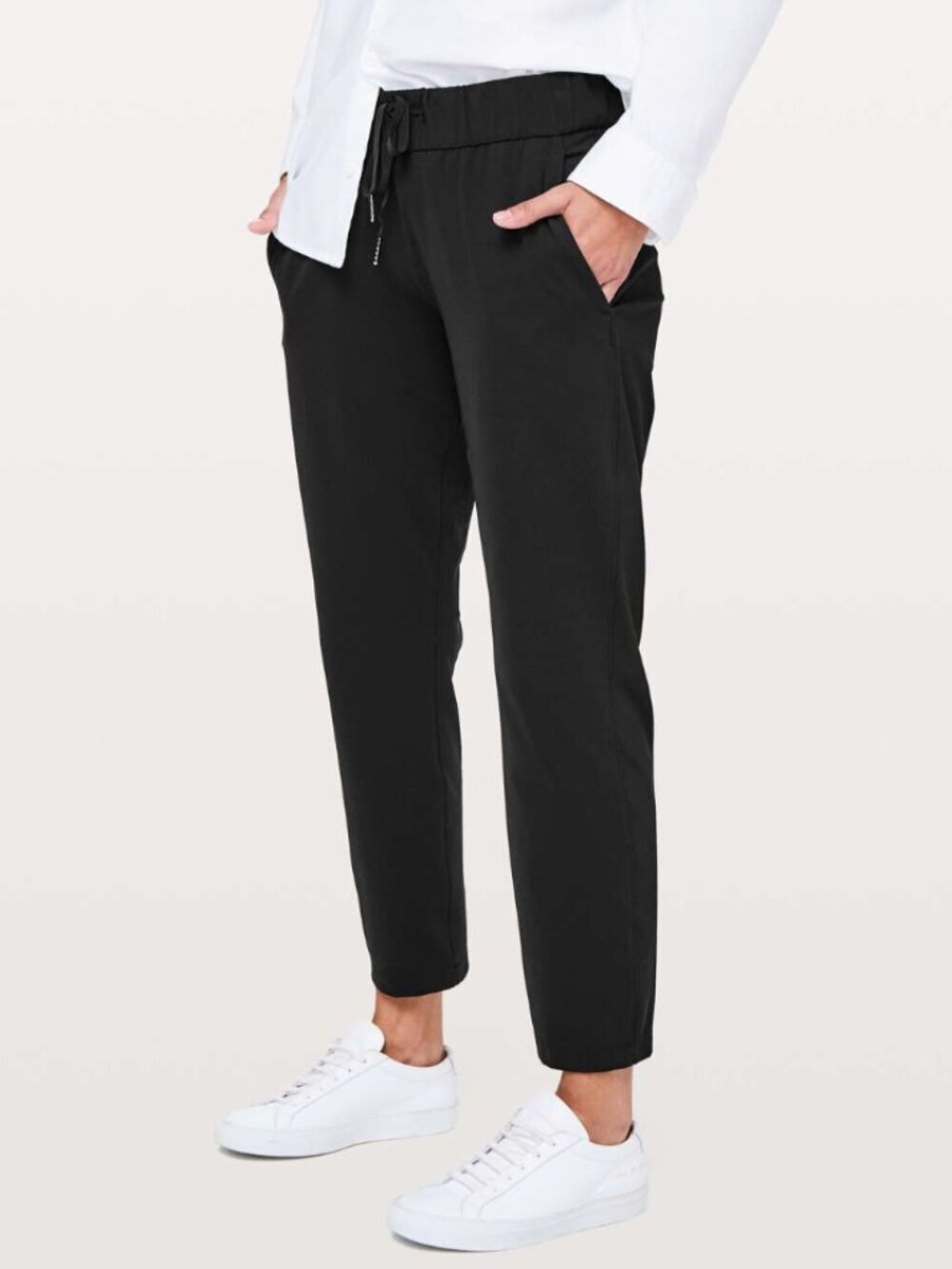 LULULEMON On The Fly Pant Luxtreme Cropped 7/8 Ankle 25” size 2